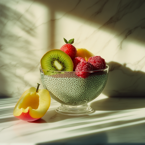 matcha chia pudding is a healthy recipe for weight loss